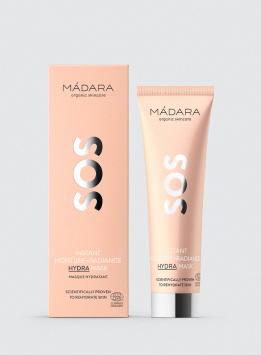 MÁDARA SOS HYDRA Instant Moisture + Radiance mask 60ml