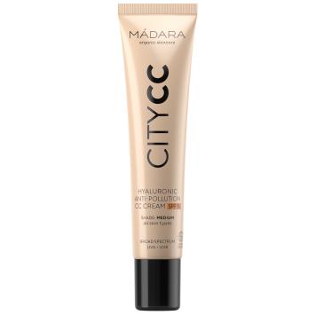 MÁDARA CITY CC Hyaluronic Anti-pollution CC cream SPF 15, MEDIUM 40ml