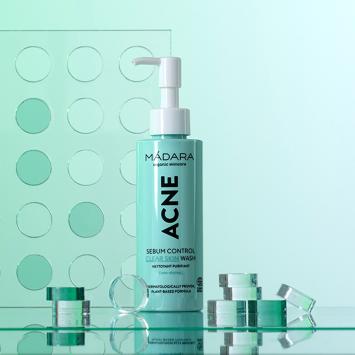 MÁDARA ACNE  Serum Control Clear Skin Wash 140ml