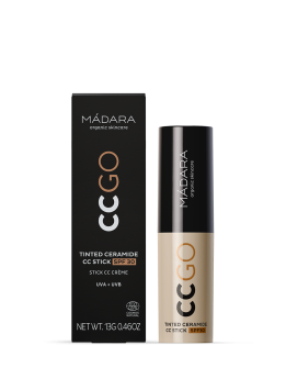 MÁDARA CC GO Tinted Ceramide CC Stick SPF30, #40 SAND 13g