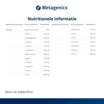 BariNutrics® Nutritional Whey Natuur 477 gram