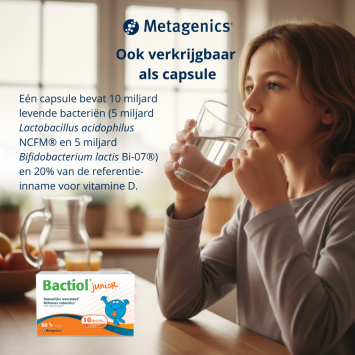 Metagenics Bactiol junior chewable tablet 30st