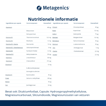 BariNutrics® Nutritional Support Multi Capsules 60 stuks