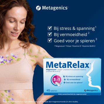 Metagenics MetaRelax Tabletten 45 stuks