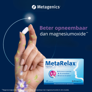 Metagenics MetaRelax Tabletten 45 stuks