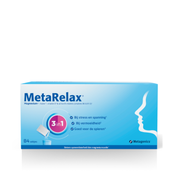 Metagenics MetaRelax Magnesiumglycerofosfaat 1800mg Sachets 84 stuks