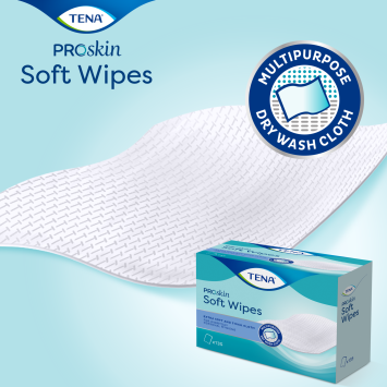 Tena ProSkin Soft Wipe 30 x 32 cm 135 stuks