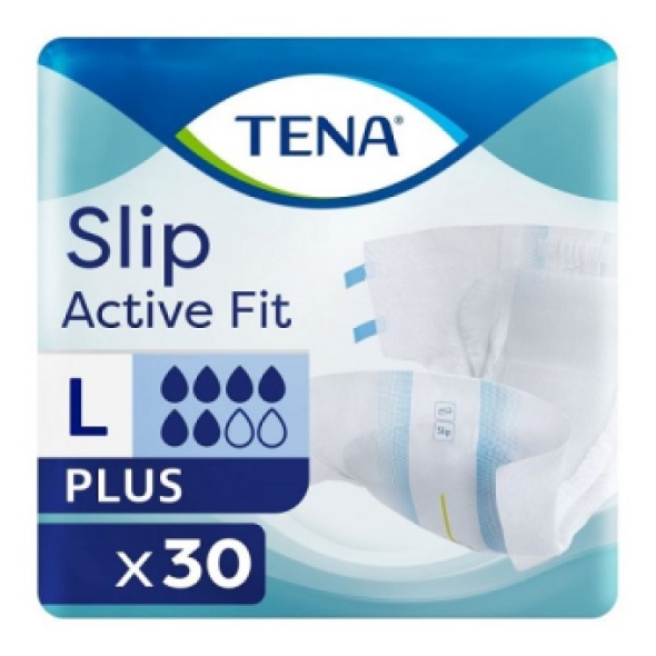 Tena Slip Plus 92-144cm Large Active Fit 30 Stuks
