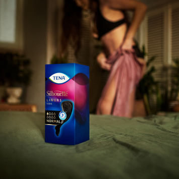 Tena Silhouette Noir Normal Liners 26 stuks