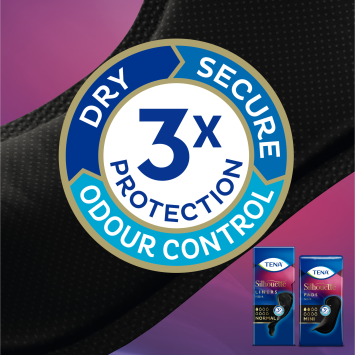 Tena Silhouette Noir Normal Liners 26 stuks