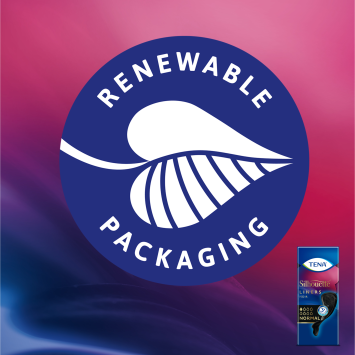 Tena Silhouette Noir Normal Liners 26 stuks