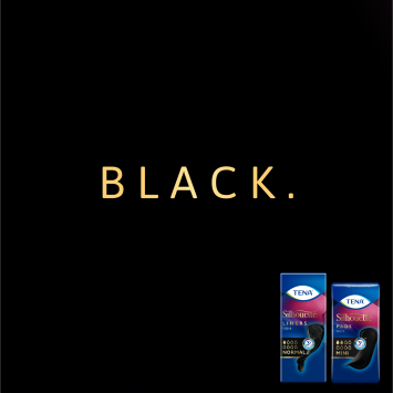Tena Silhouette Noir Normal Liners 26 stuks