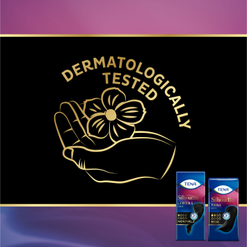 Tena Silhouette Noir Mini Pads 18 stuks