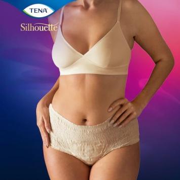 Tena Silhouette Plus Crème Hoge Taille L 8 stuks