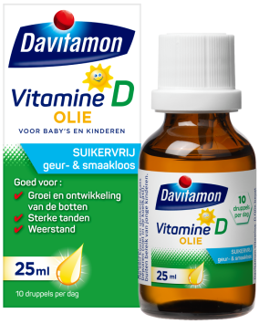 Davitamon D Suikervrij Olie 25ml