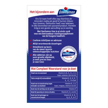 Davitamon Compleet Weerstand Bosvruchten Kauwvitamines 60 stuks