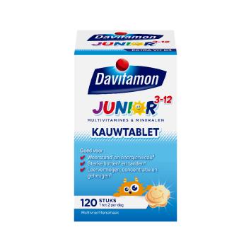 Davitamon junior 3+ kauwtabletten multi 120 st