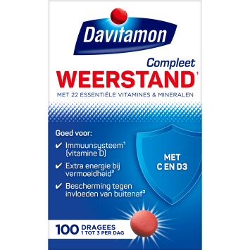 Davitamon Compleet Weerstand D3 Dragees 100 stuks