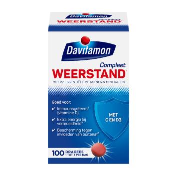 Davitamon Compleet Weerstand D3 Dragees 100 stuks