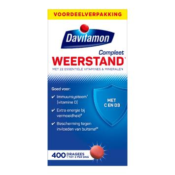 Davitamon Compleet Weerstand D3 Dragees 400 stuks