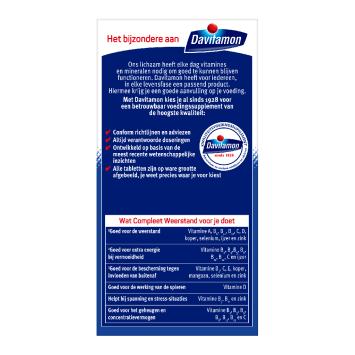 Davitamon Compleet Weerstand D3 Dragees 400 stuks