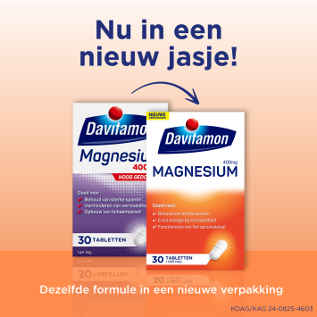Davitamon Magnesium Forte 400 Tabletten 30 stuks