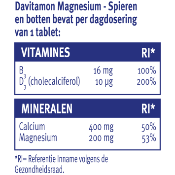 Davitamon spieren en botten 42 st