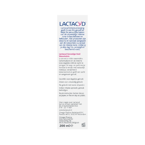 Lactacyd Gevoelige Huid Wasemulsie 200ml