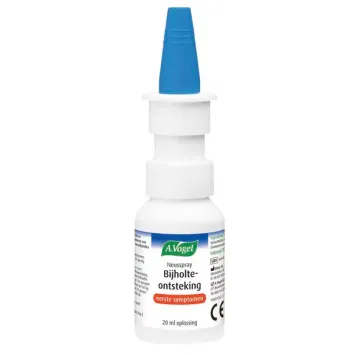 A.Vogel neusspray bijholteontsteking eerste symptomen 20ml