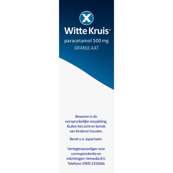 Witte Kruis Paracetamol 500 mg Granulaat 10st