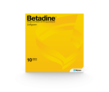 Betadine Zalfgaas 10 x 10 cm 10st