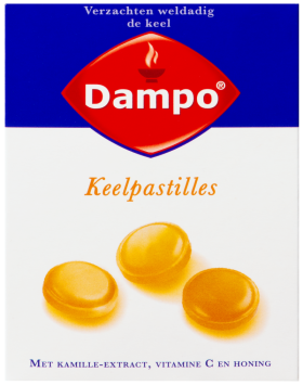 Dampo keelpastilles honing 24st