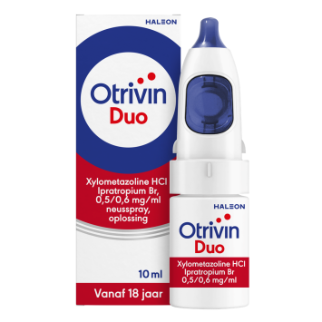 Otrivin Duo Xylometazoline HCl Ipratropium Br 0,5/0,6 mg/ml Neusspray 10ml
