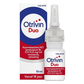 Otrivin Duo Xylometazoline HCl Ipratropium Br 0,5/0,6 mg/ml Neusspray 10ml