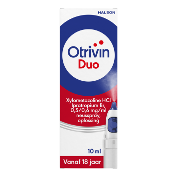 Otrivin Duo Xylometazoline HCl Ipratropium Br 0,5/0,6 mg/ml Neusspray 10ml