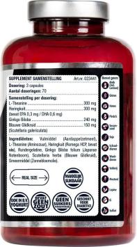 Lucovitaal  L-theanine Omega-3 210ST