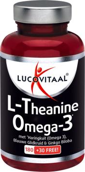 Lucovitaal  L-theanine Omega-3 210ST