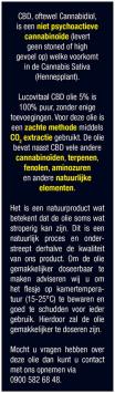 Lucovitaal  CBD Cannabis olie 5% 30ml
