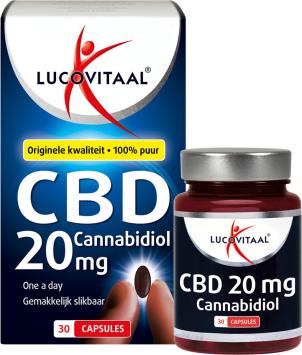 Lucovitaal  CBD Cannabidiol 20mg 30ST