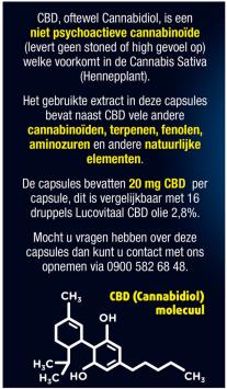 Lucovitaal  CBD Cannabidiol 20mg 30ST