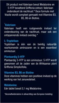 Lucovitaal  Melatonine 5-HTP L-Trypt.30ST