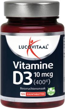 Lucovitaal  D3 10mcg (400IE) Vegan 60ST