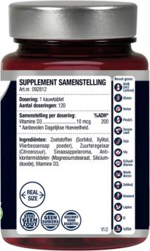 Lucovitaal  D3 10mcg (400IE) Vegan 60ST