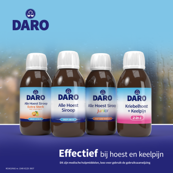 Daro 2-in-1 Kriebelhoest + Keelpijn 150ml