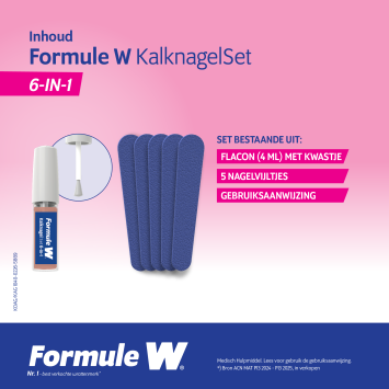 Formule W Kalknagel Set 6-in-1 1ST