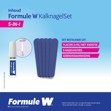 Formule W Kalknagel Set 5-in-1 1ST