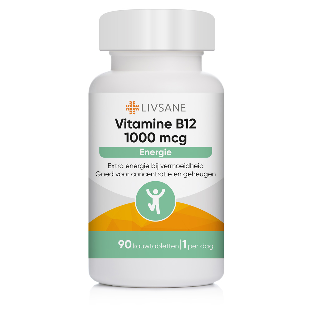 Livsane Vitamine B12 1000mcg 90 stuks