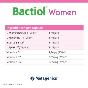 Metagenics Bactiol® Women 30 stuks