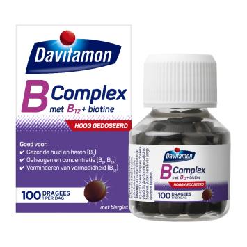 Davitamon B Complex Forte Vitamine B12 Dragees 100 stuks