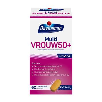 Davitamon Multi Vrouw 50+ Tabletten 60 stuks